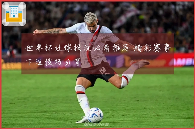 世界杯让球投注必看推荐 精彩赛事下注技巧分享
